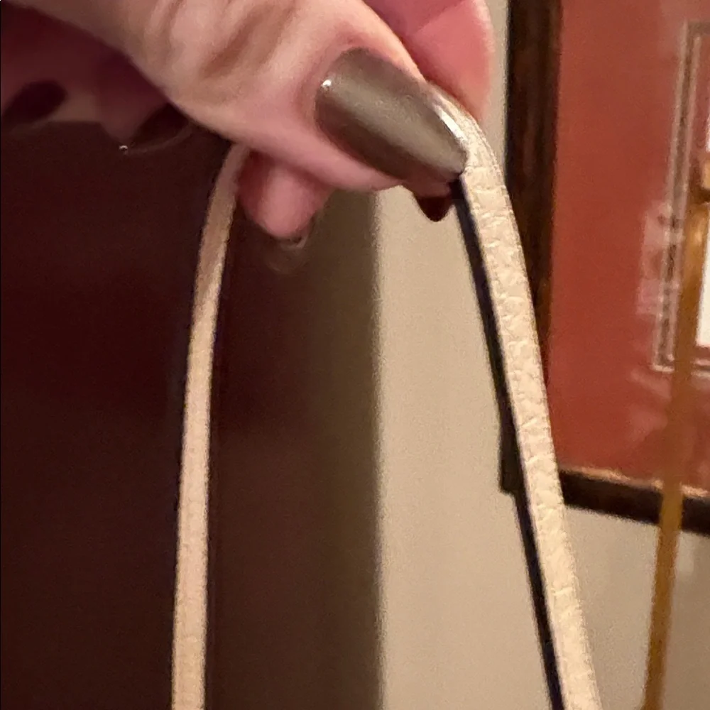 Coach Cream leather file Crossbody Bag A2081-91167